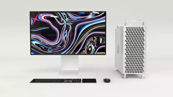 Mac Pro with Pro Display XDR Set