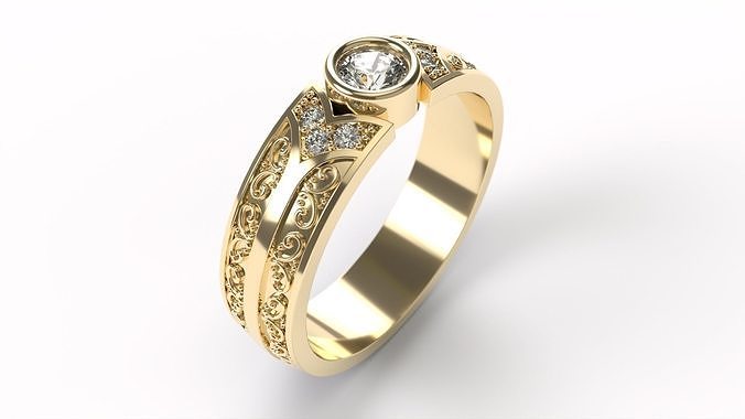 Ring 0256 size 20-0 3D print model