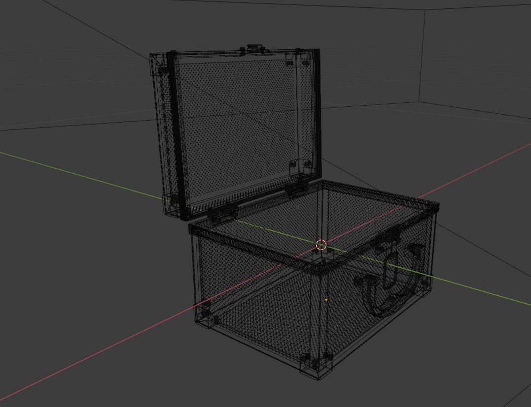 Multifunction Tool Case Presentation Box 3D model_13