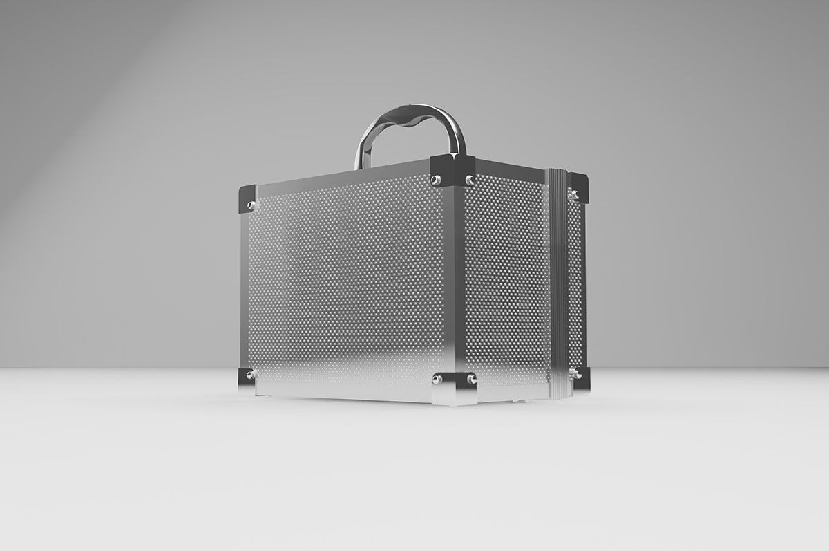 Multifunction Tool Case Presentation Box 3D model_4