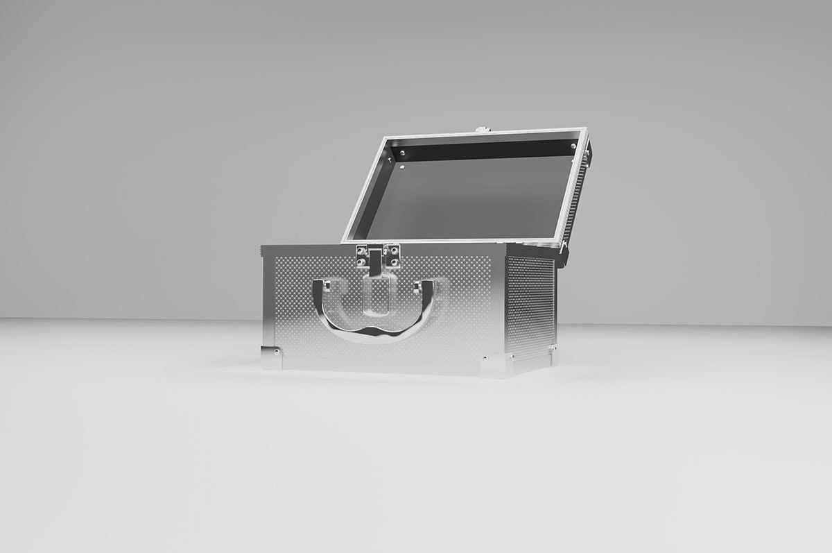 Multifunction Tool Case Presentation Box 3D model_26