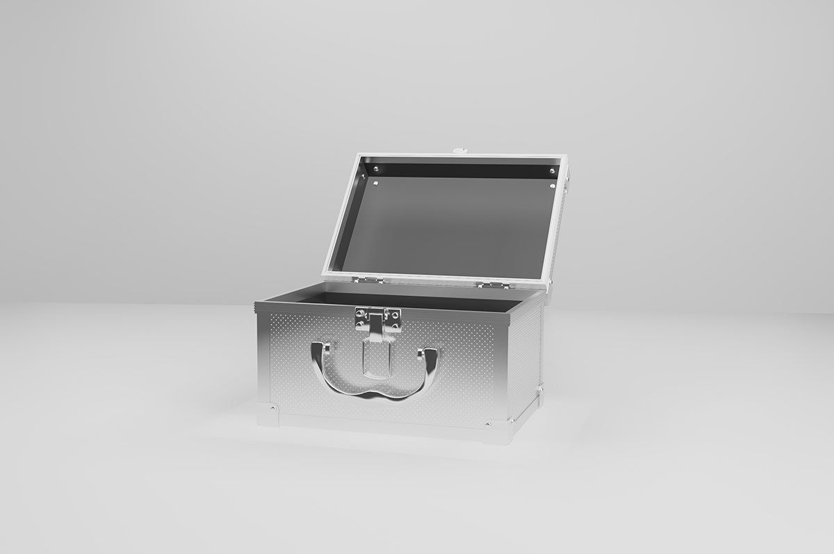 Multifunction Tool Case Presentation Box 3D model_25