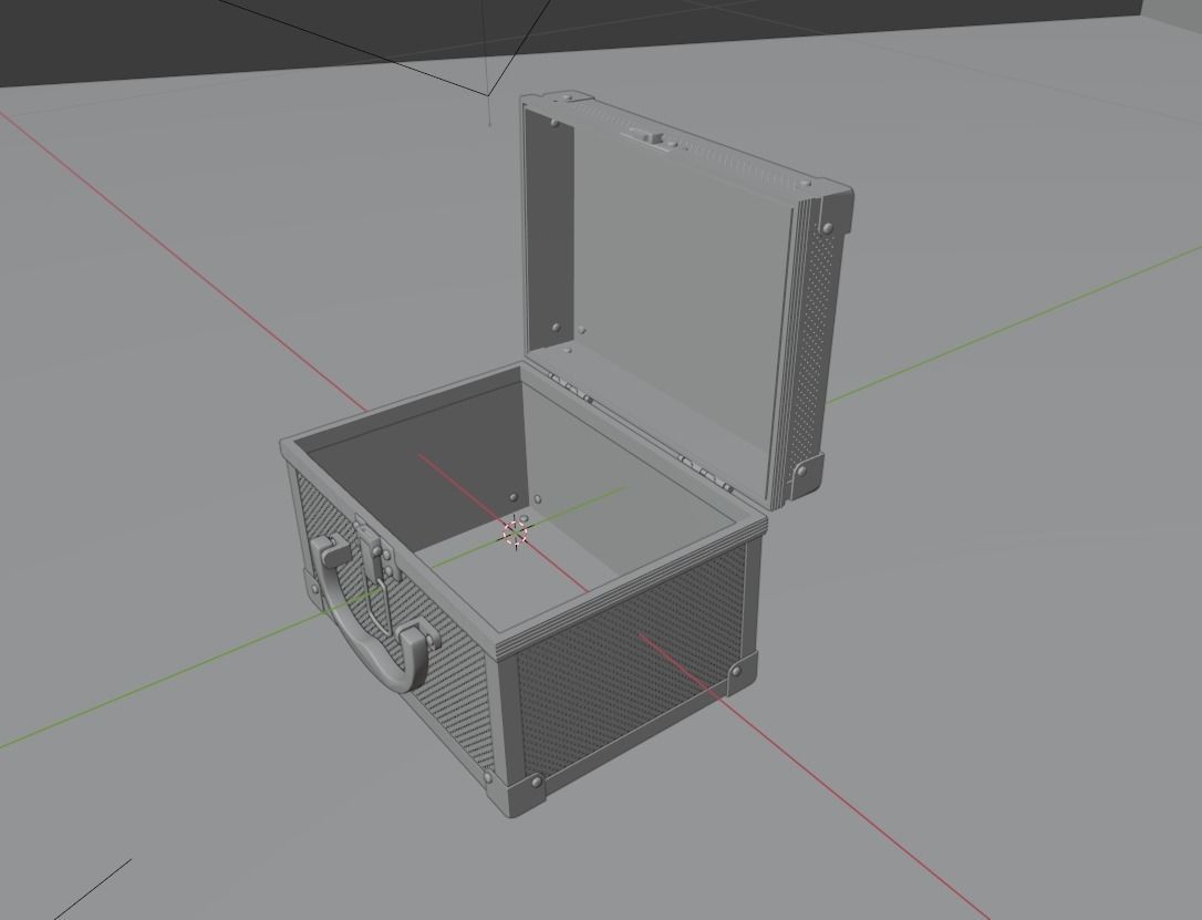 Multifunction Tool Case Presentation Box 3D model_11