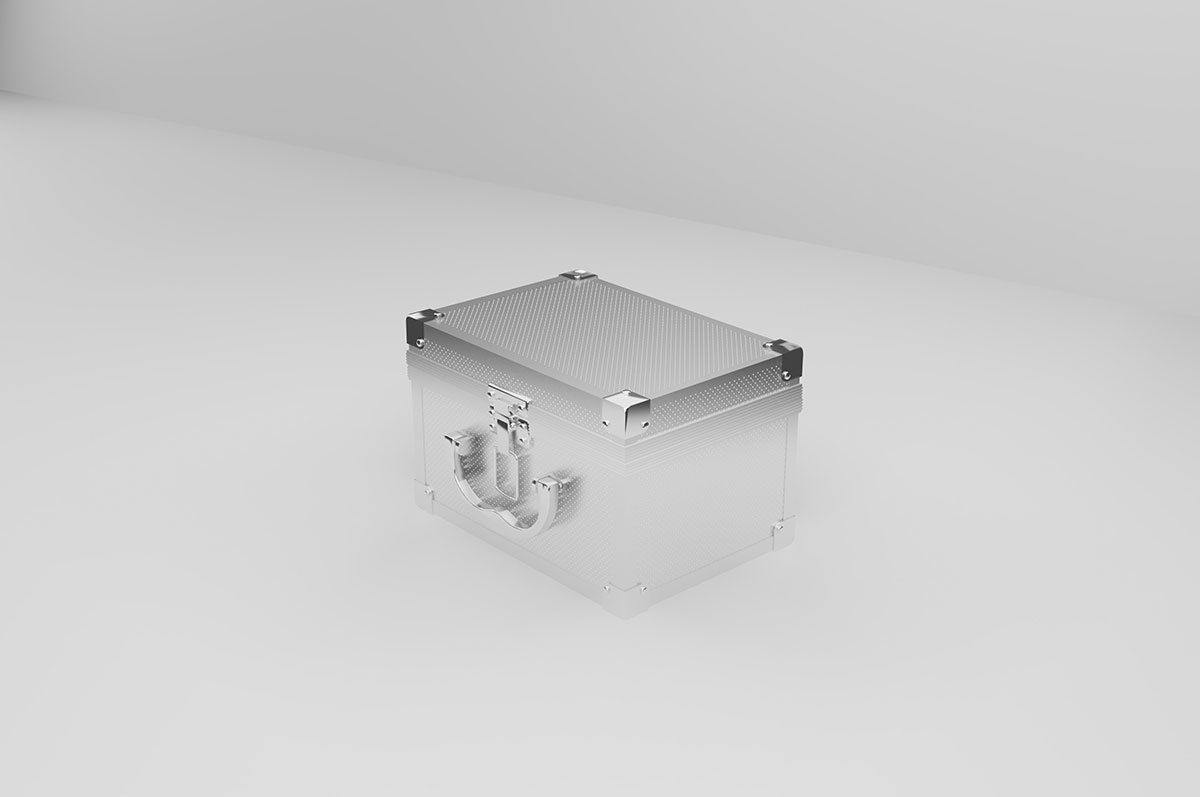 Multifunction Tool Case Presentation Box 3D model_1