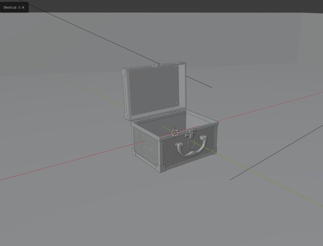 Multifunction Tool Case Presentation Box 3D model_10