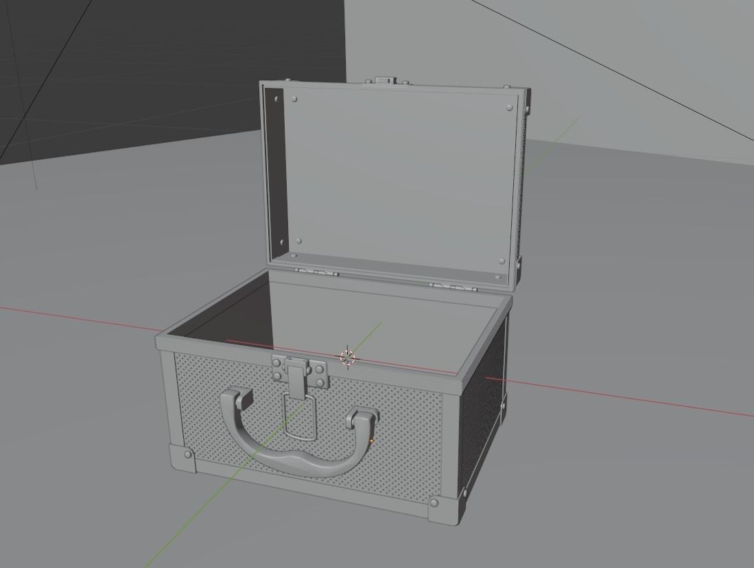 Multifunction Tool Case Presentation Box 3D model_15