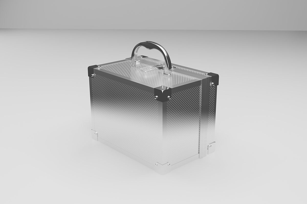 Multifunction Tool Case Presentation Box 3D model_27