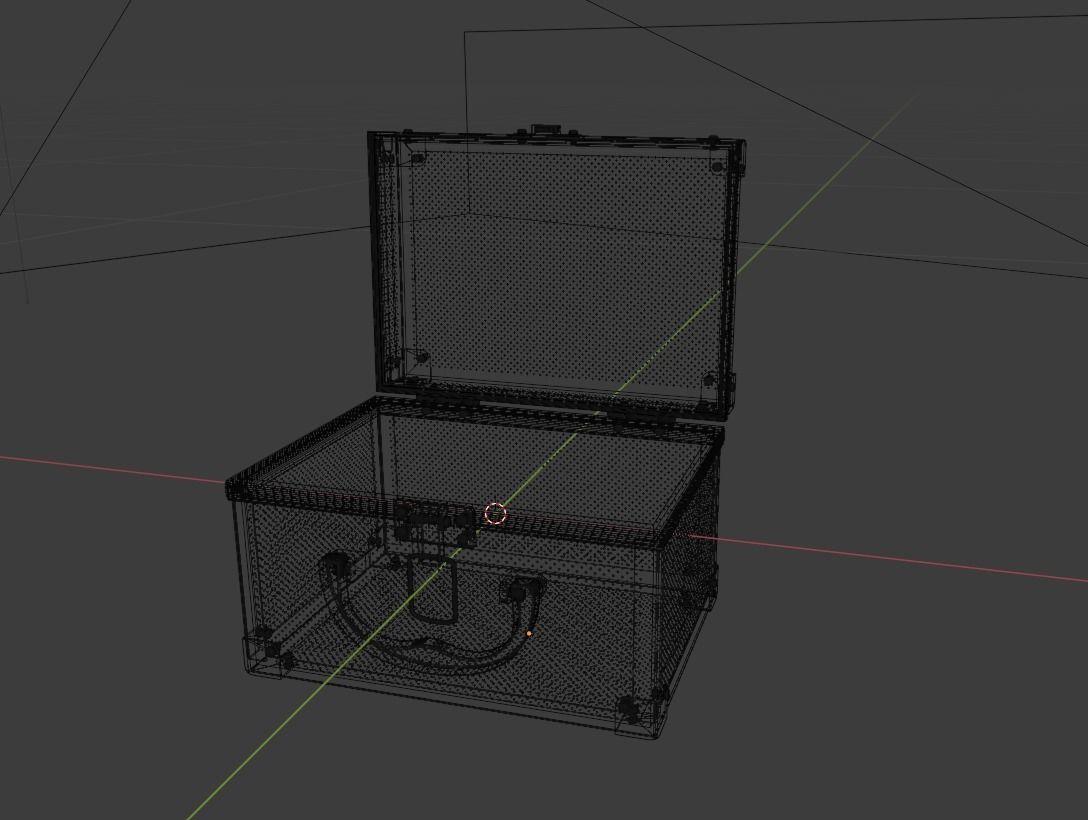 Multifunction Tool Case Presentation Box 3D model_12