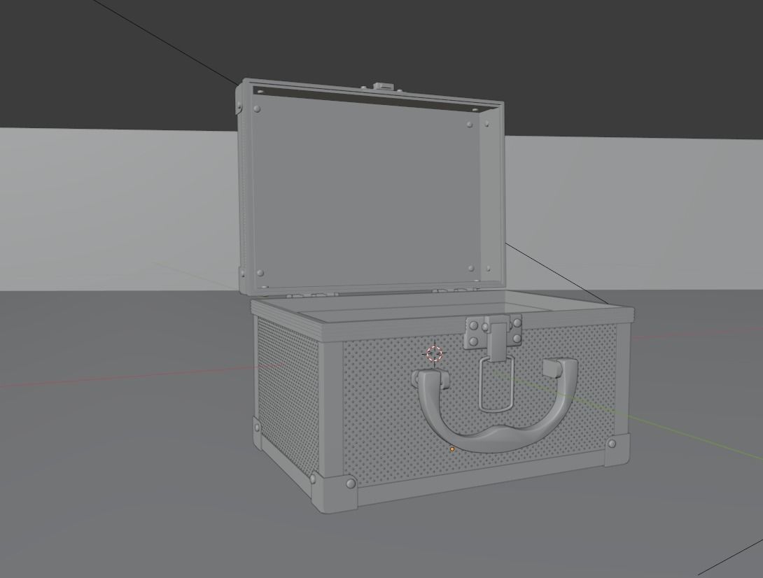 Multifunction Tool Case Presentation Box 3D model_16