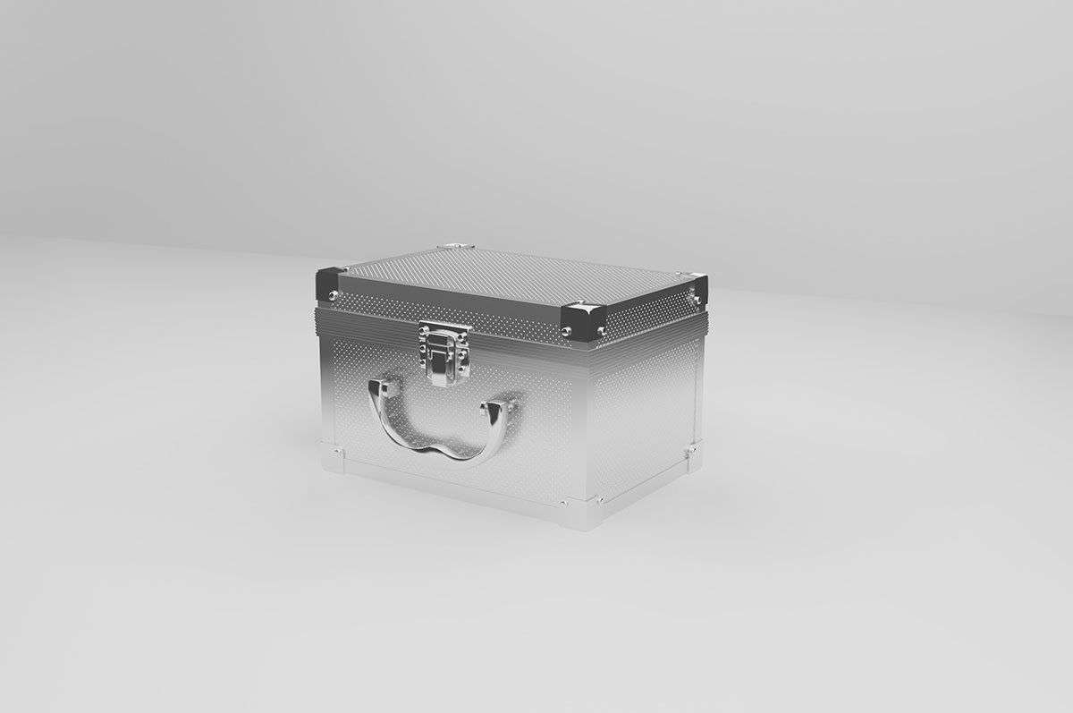 Multifunction Tool Case Presentation Box 3D model_7