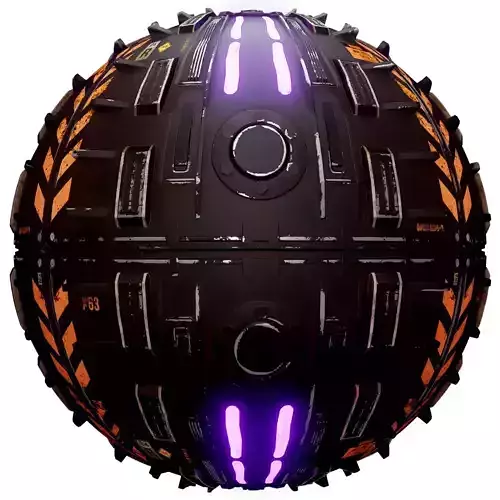 PBR Seamless Sci-Fi Texture 44