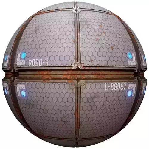 PBR Seamless Sci-Fi Texture 46