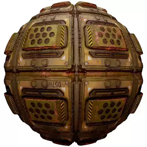 PBR Seamless Sci-Fi Texture 50