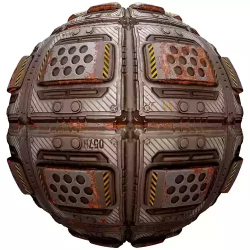 PBR Seamless Sci-Fi Texture 51