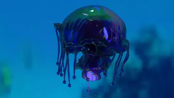 Jellyfish model 3D print model