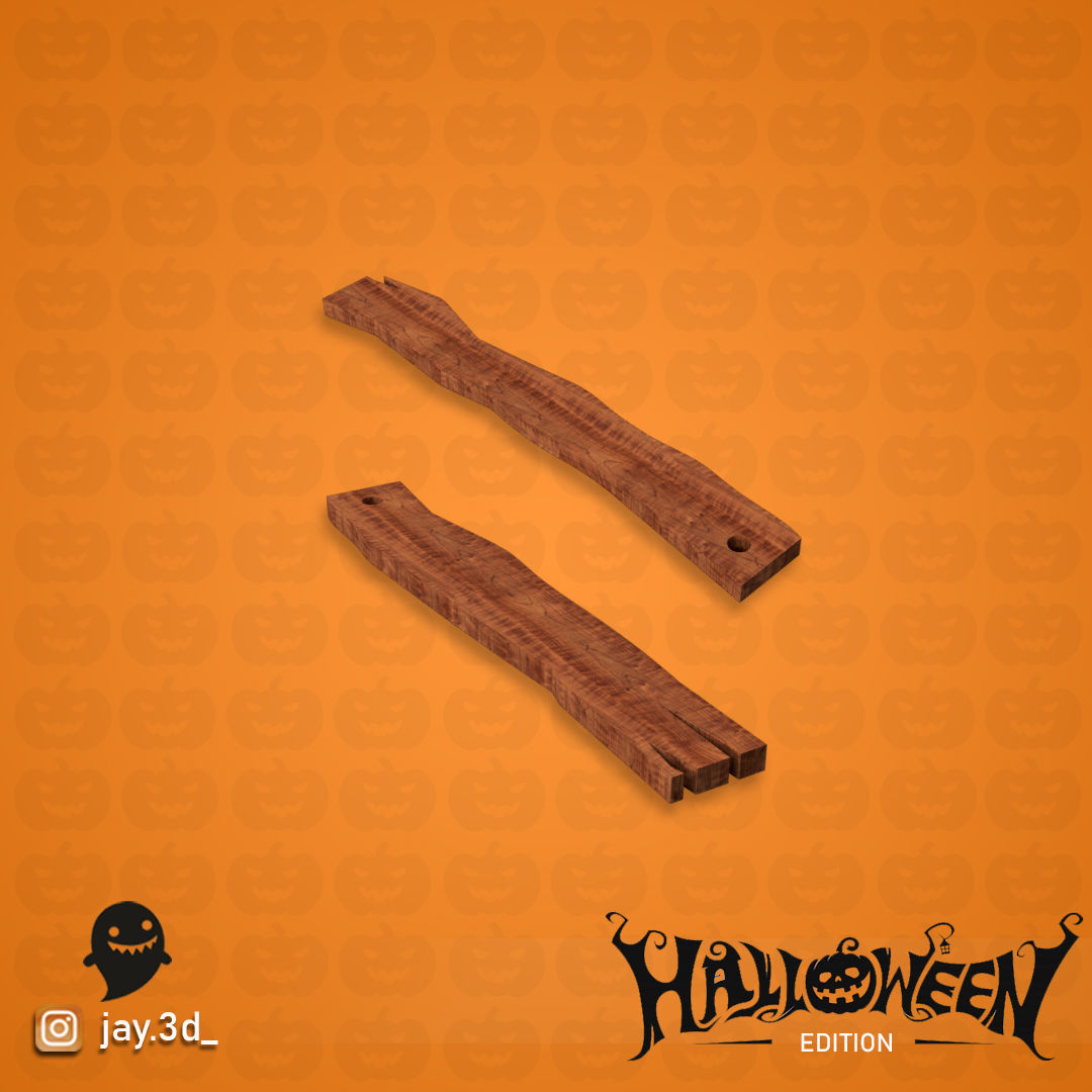 Scarecrow Lamp - Halloween edition 3D print model_10