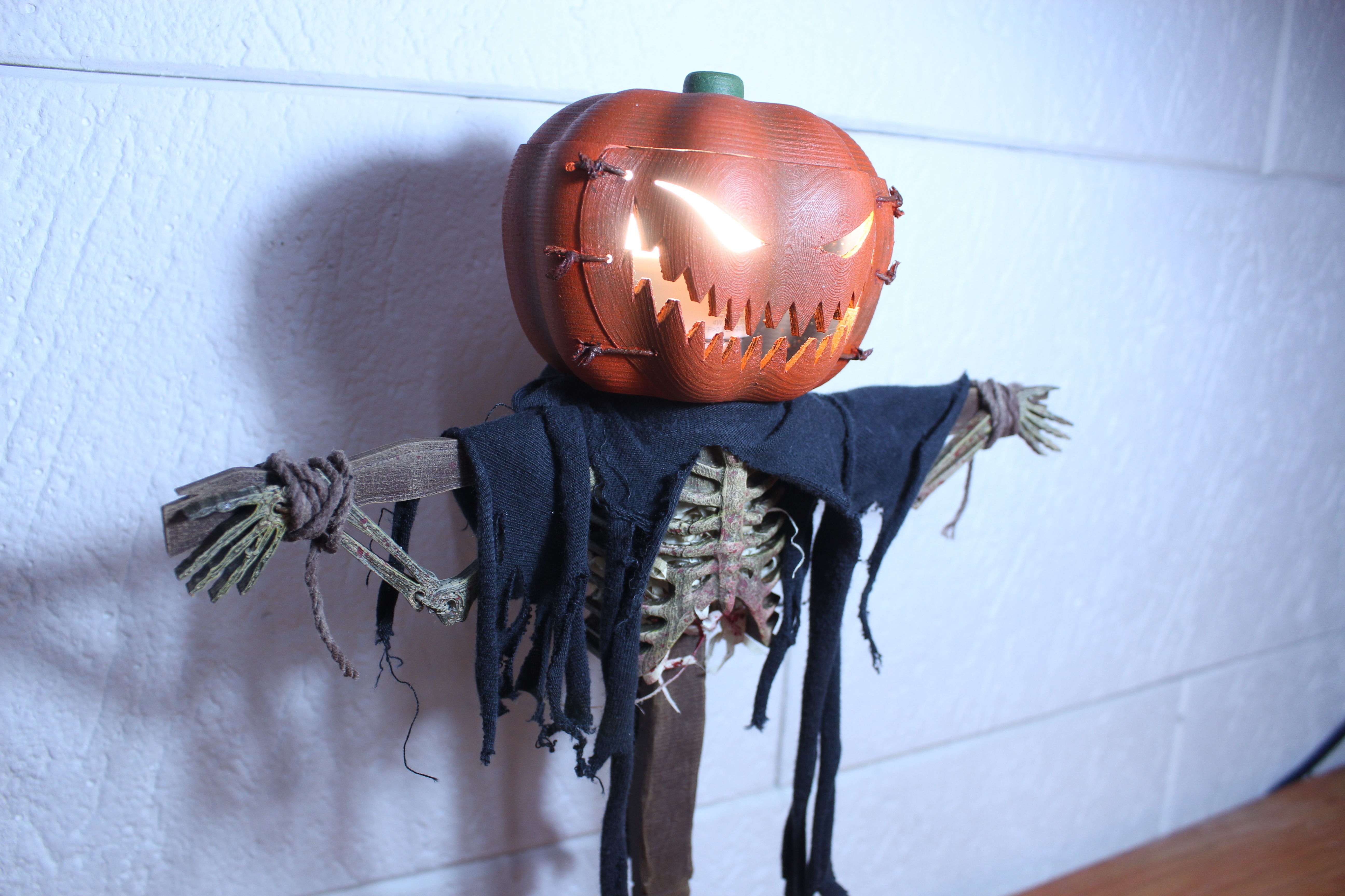Scarecrow Lamp - Halloween edition 3D print model_20