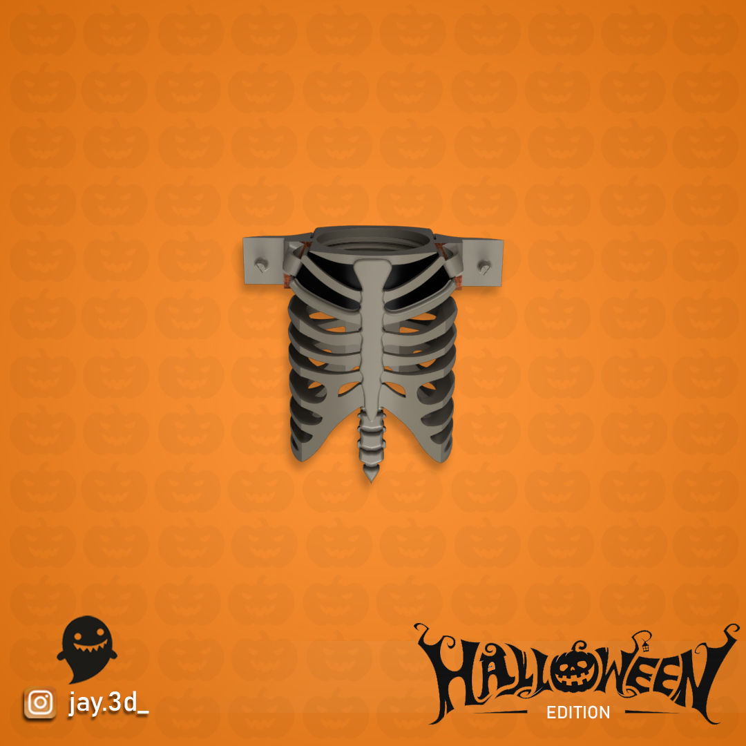 Scarecrow Lamp - Halloween edition 3D print model_12