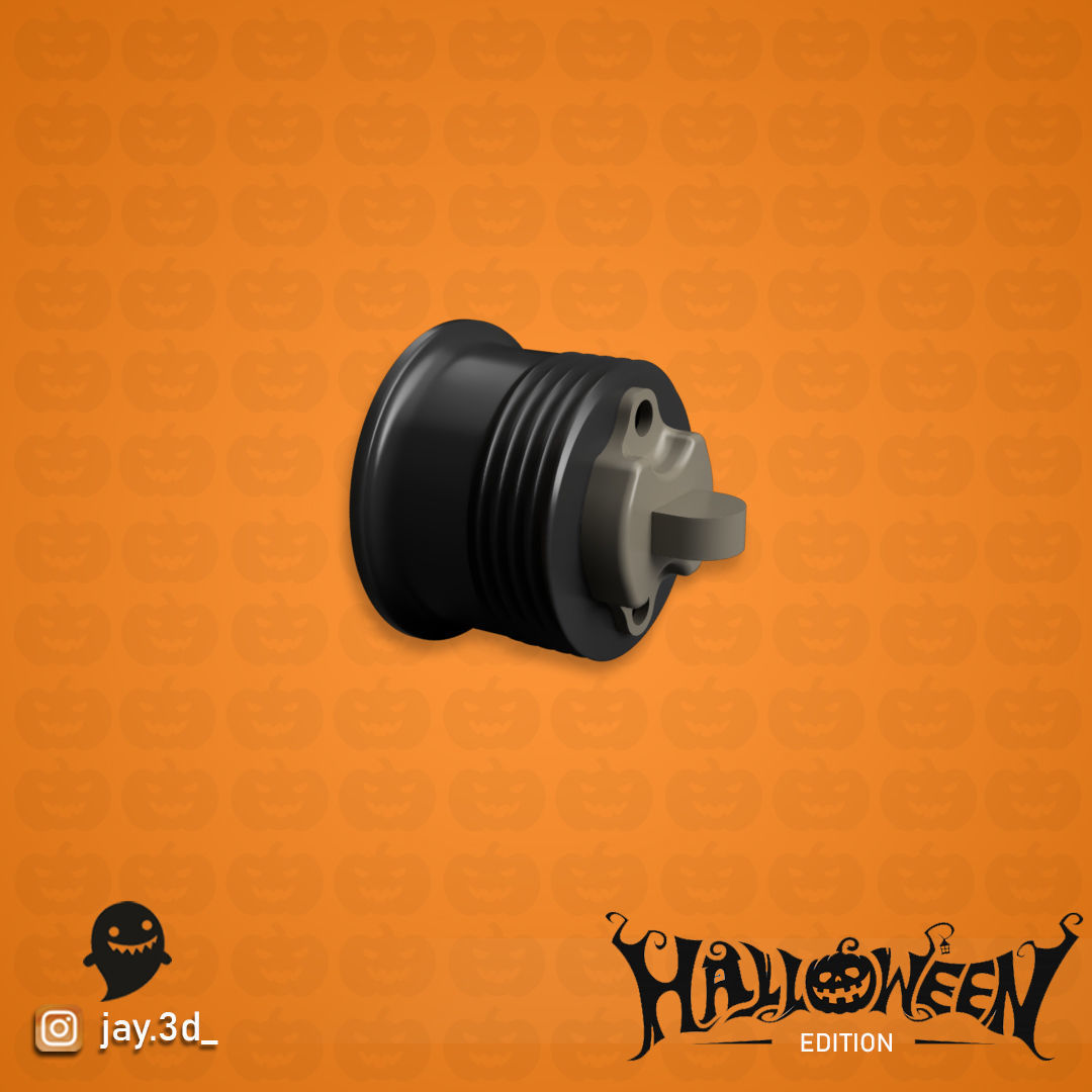 Scarecrow Lamp - Halloween edition 3D print model_9