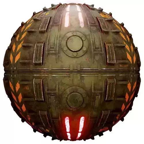 PBR Seamless Sci-Fi Texture 56