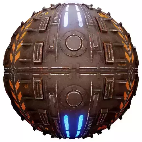 PBR Seamless Sci-Fi Texture 57