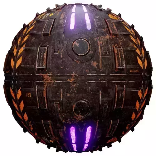 PBR Seamless Sci-Fi Texture 59