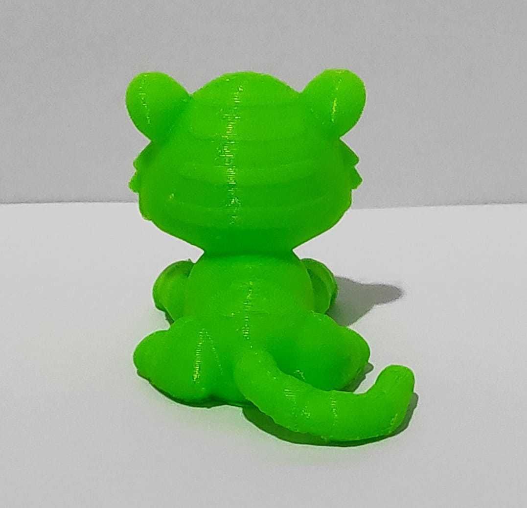 Tiger toy 3D print model_7