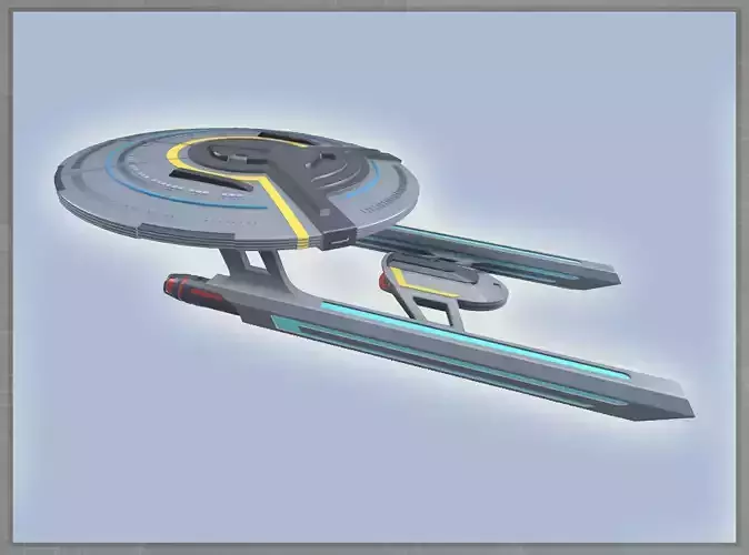USS Cerritos  3D print model