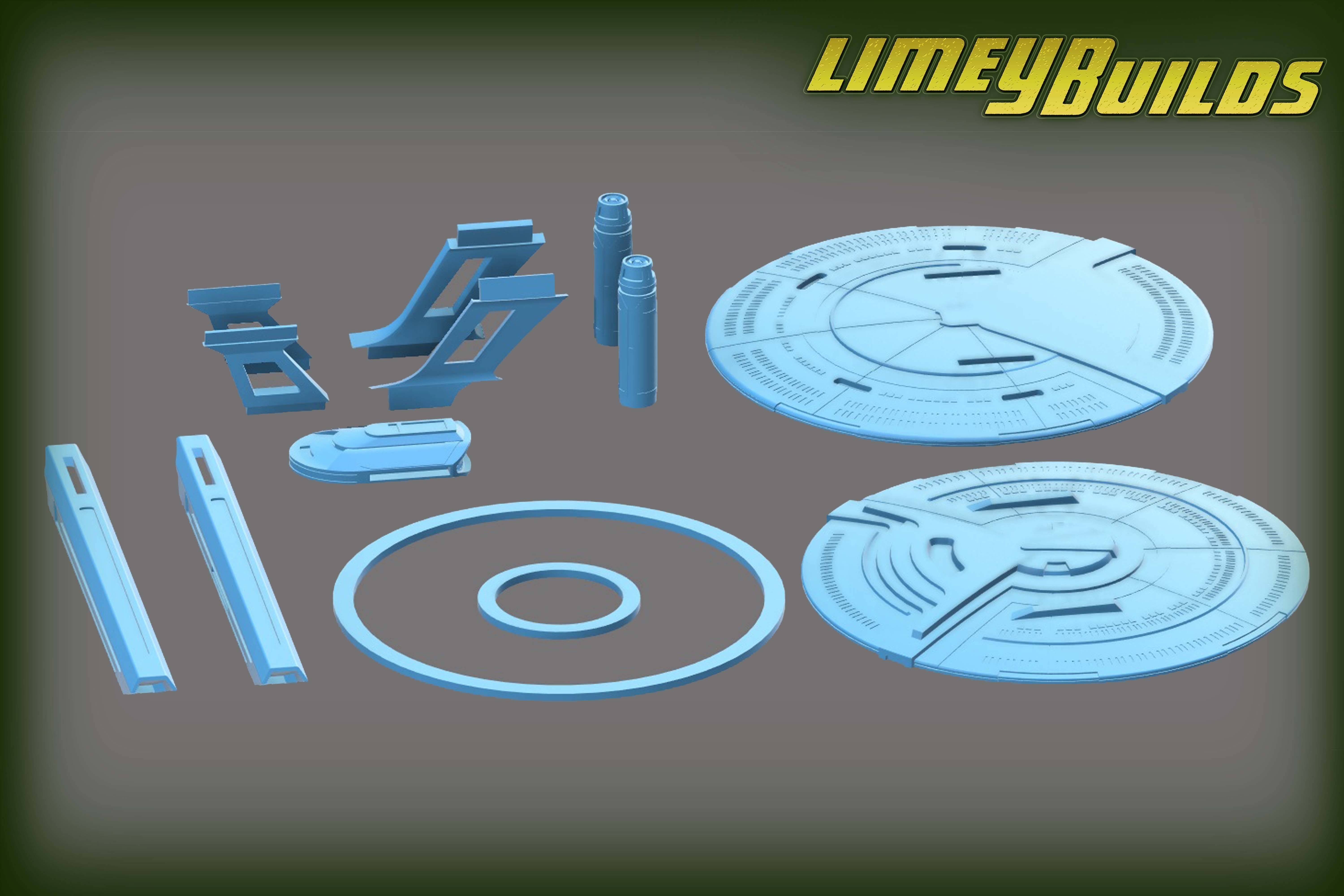 USS Cerritos  3D print model_3