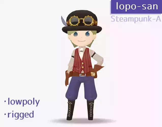 lopo-san Steampunk-A