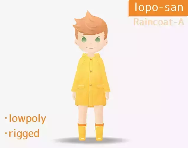 lopo-san Raincoat-A