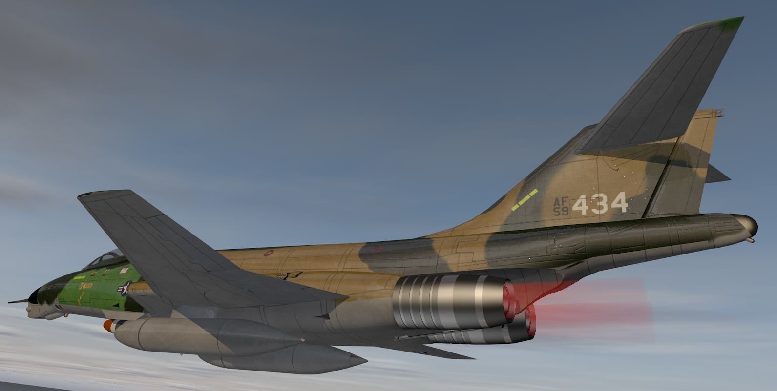 McDonnell RF-101B Voodoo 3D model_12