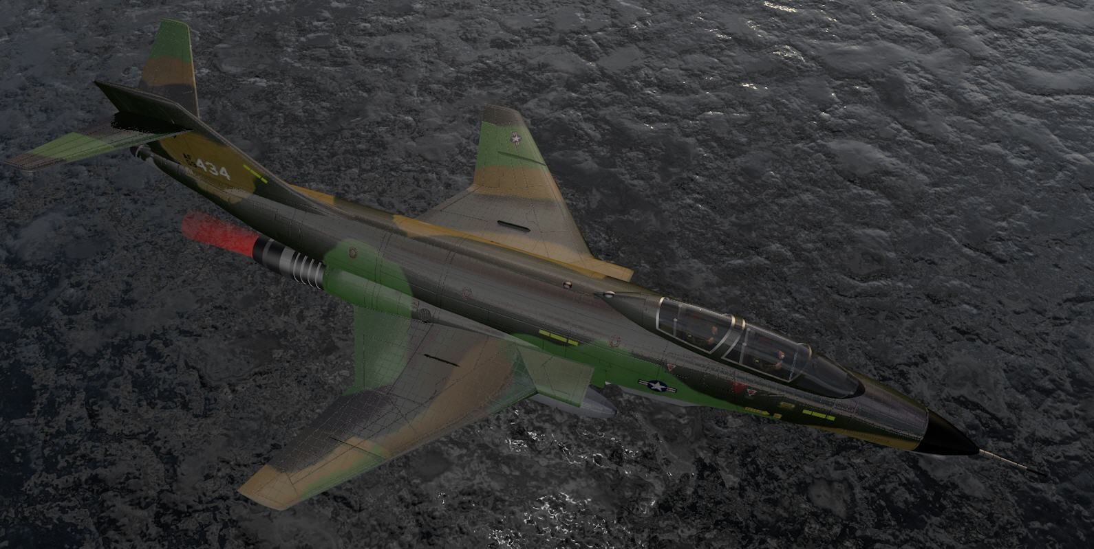 McDonnell RF-101B Voodoo 3D model_8