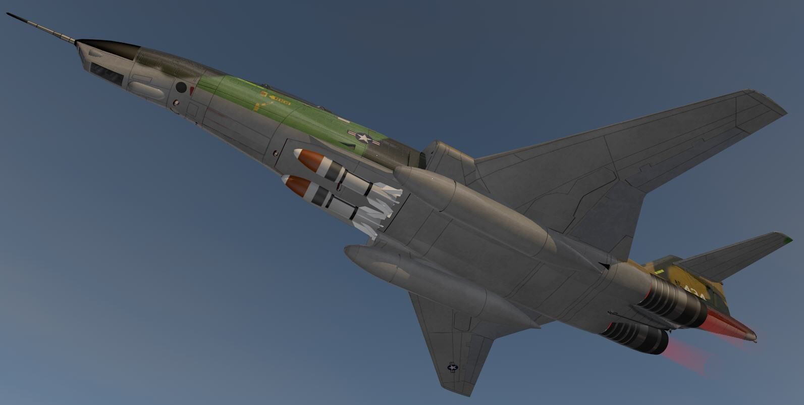 McDonnell RF-101B Voodoo 3D model_11