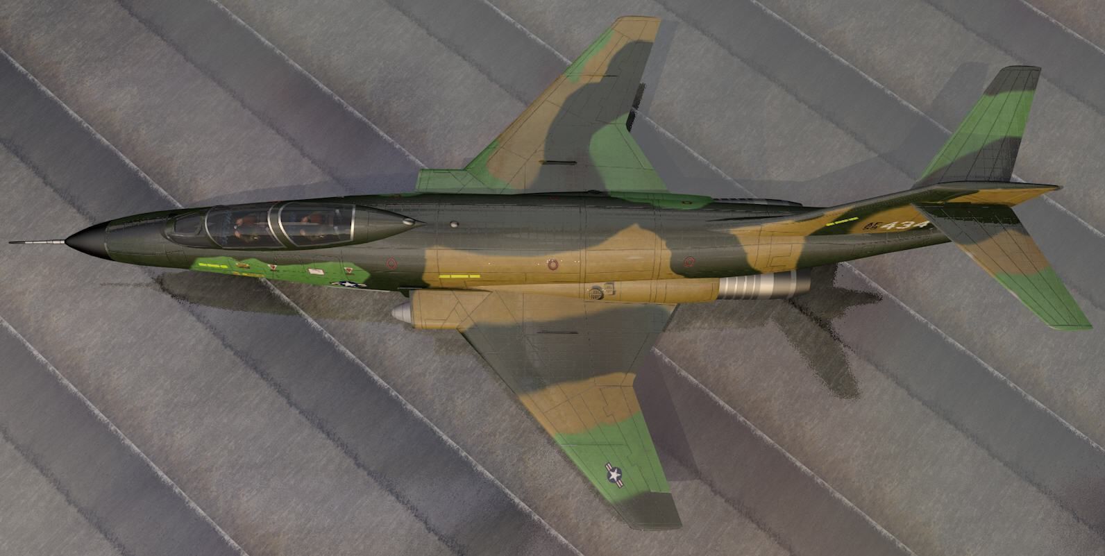 McDonnell RF-101B Voodoo 3D model_7