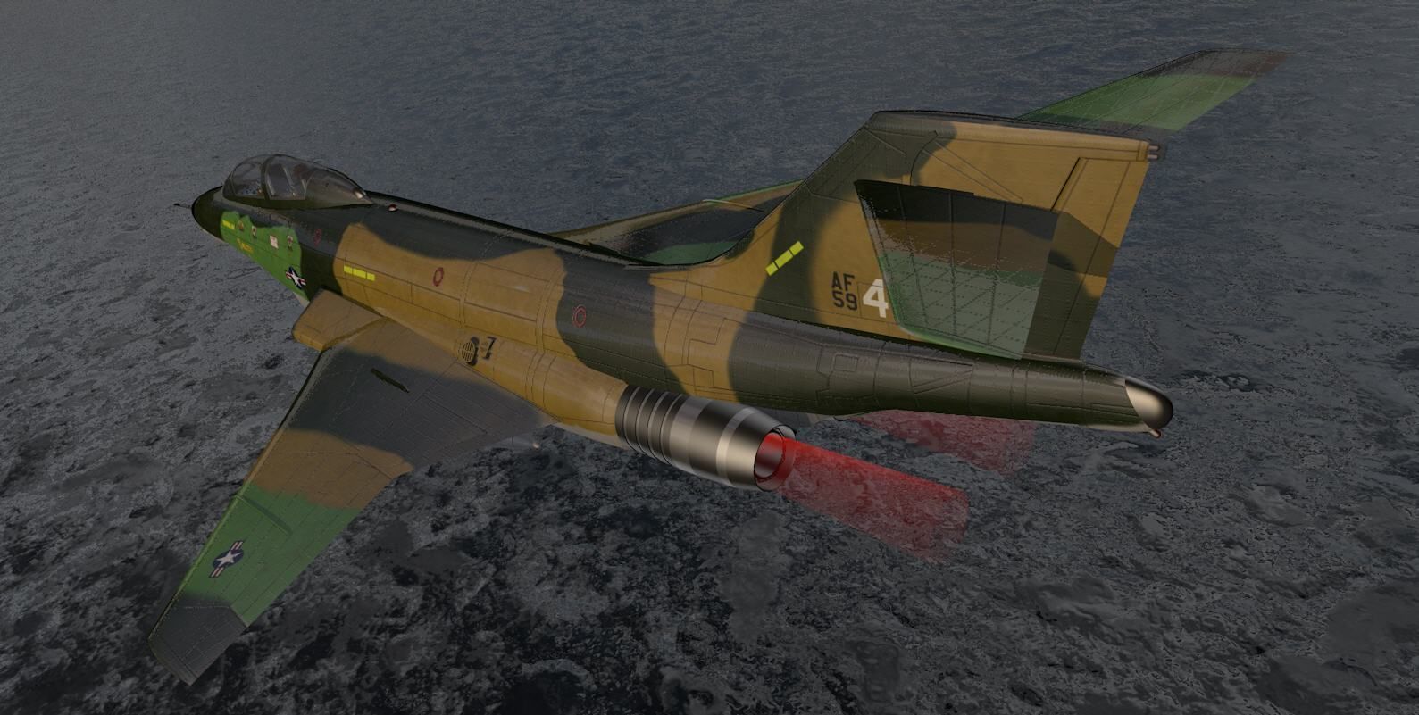 McDonnell RF-101B Voodoo 3D model_9