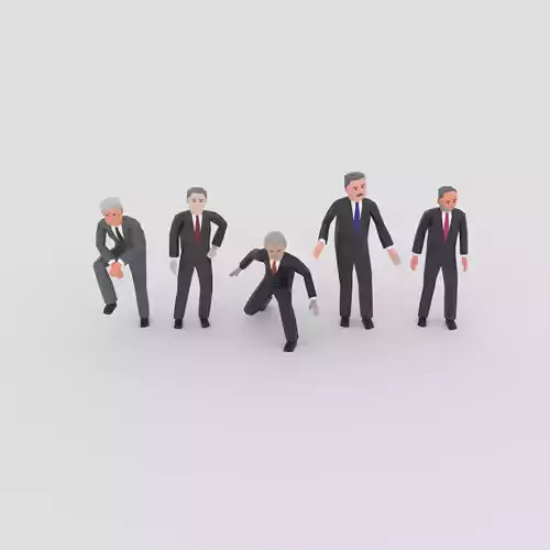  LowPoly Politicians 03