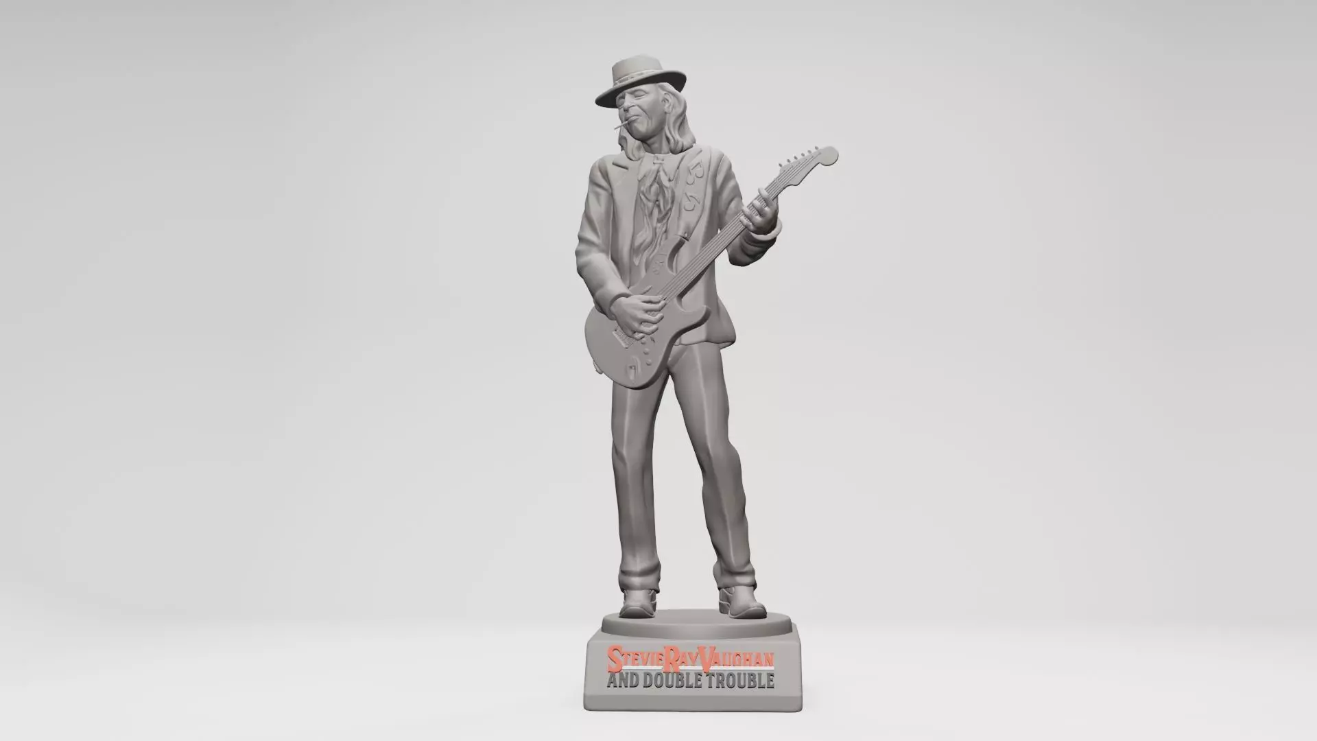 Stevie Ray Vaughan - 3D printable 3D print model_0