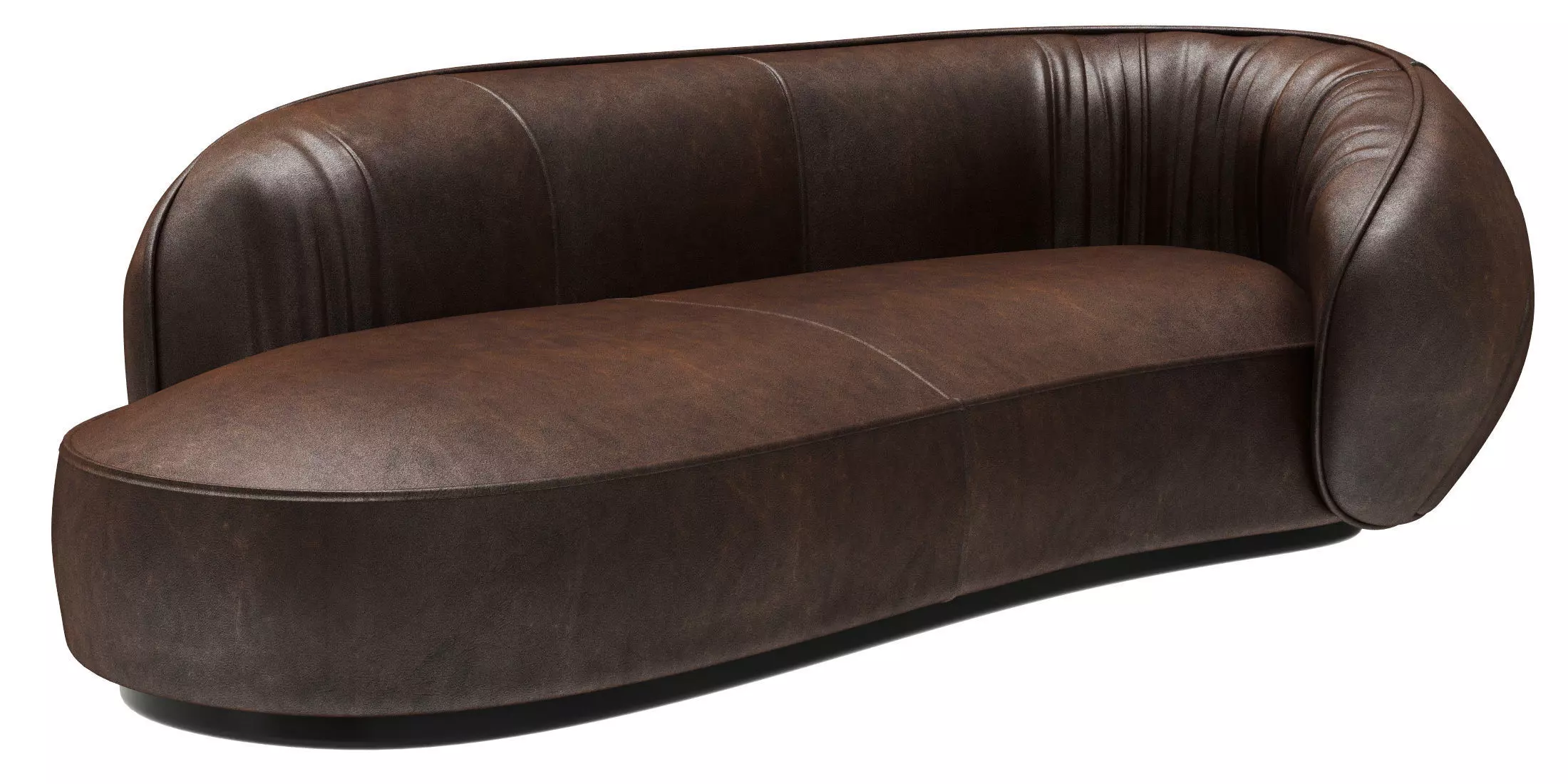 Baxter Leon sofa 3D model_0