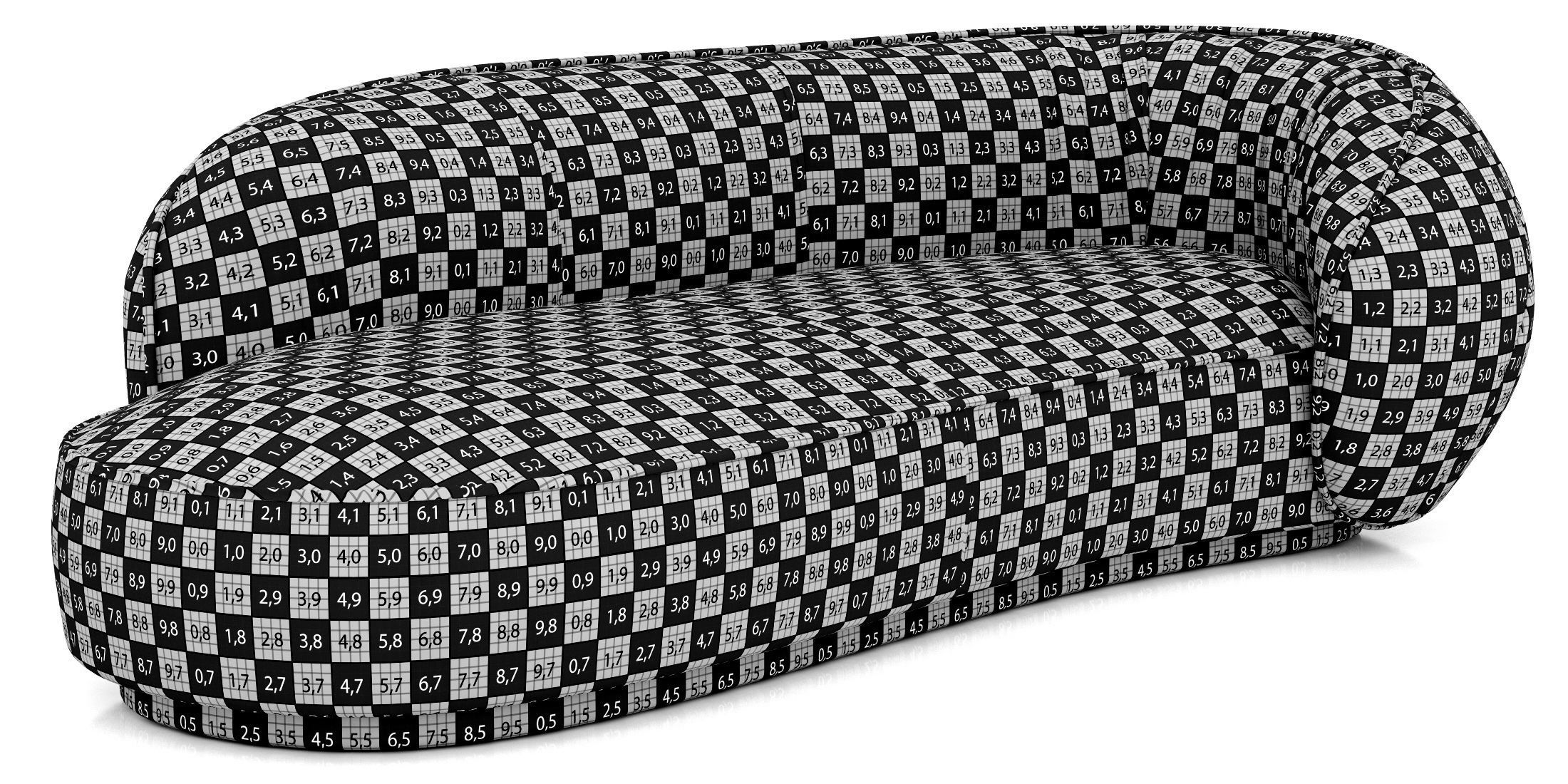 Baxter Leon sofa 3D model_7