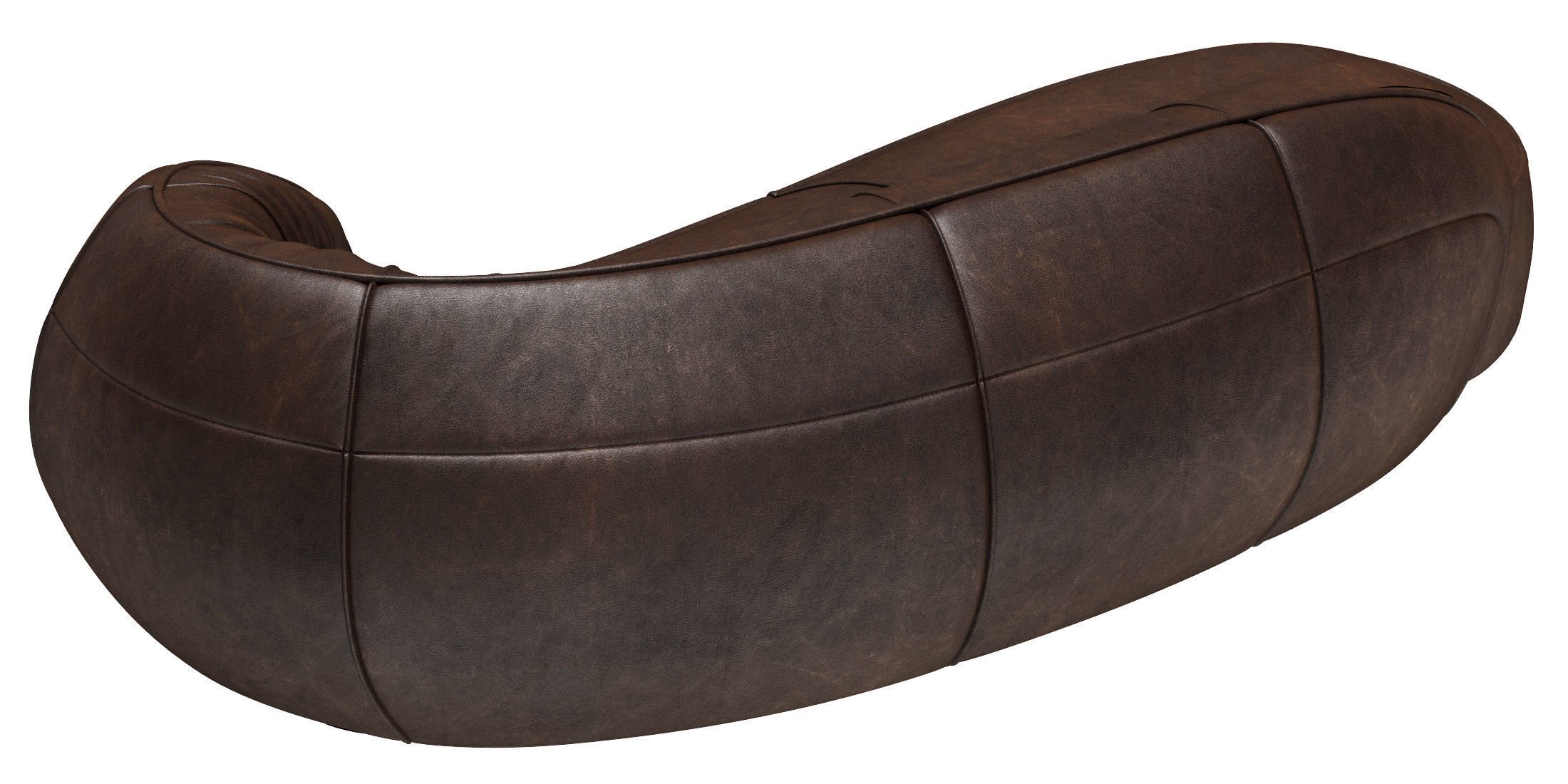 Baxter Leon sofa 3D model_4