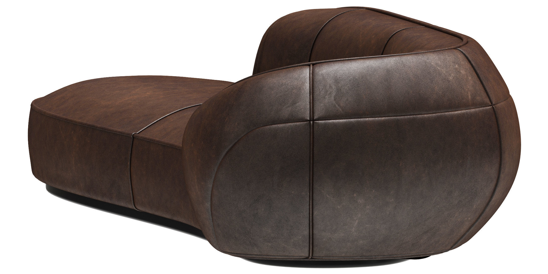 Baxter Leon sofa 3D model_3