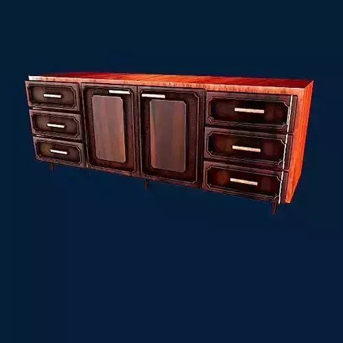 Console mid century modern dresser