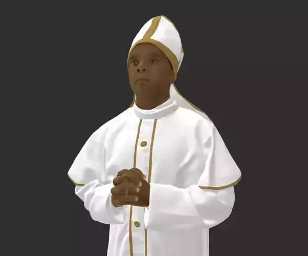 Photogrammetry Bishop 3D model