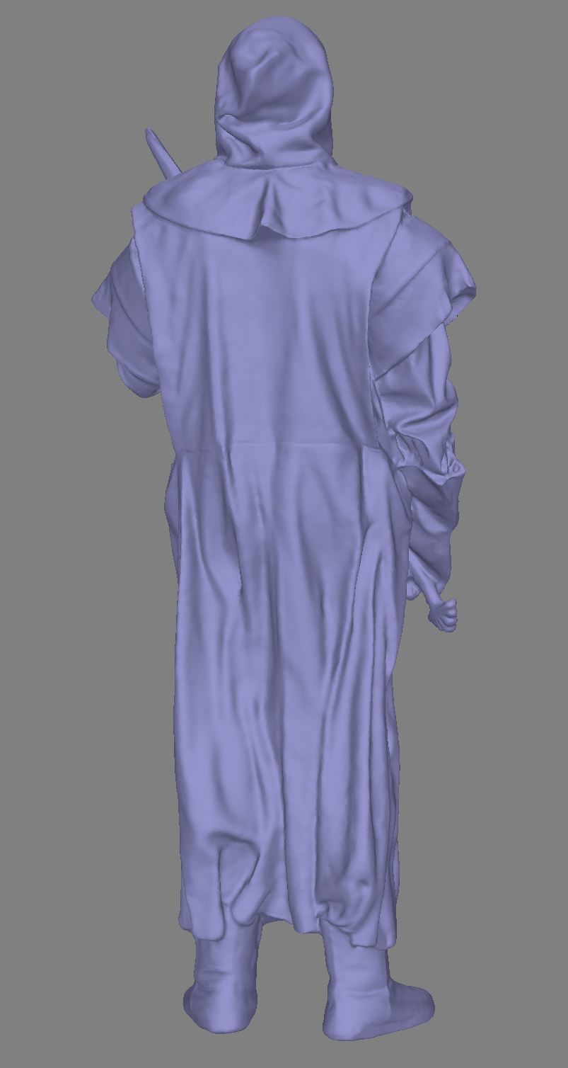 Photogrammetry Knight 3D model_5