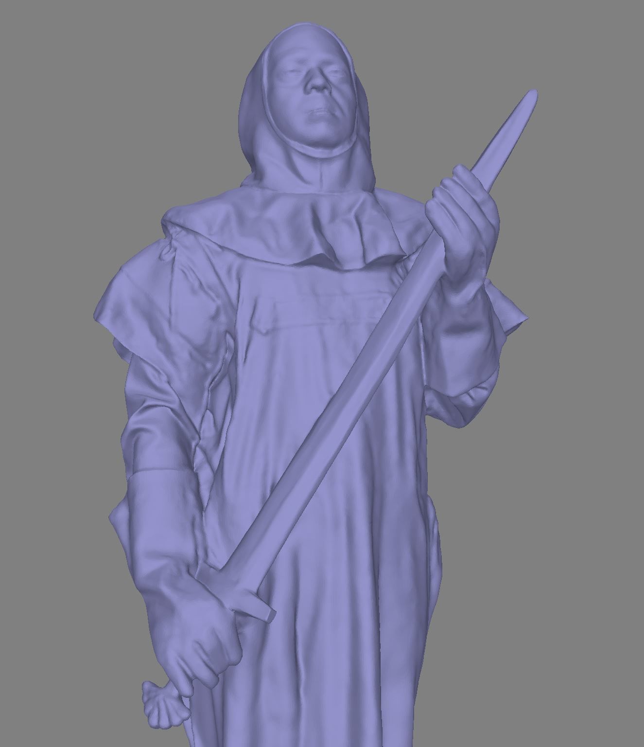 Photogrammetry Knight 3D model_3