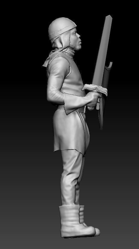 Photogrammetry Pawn 3D model_12