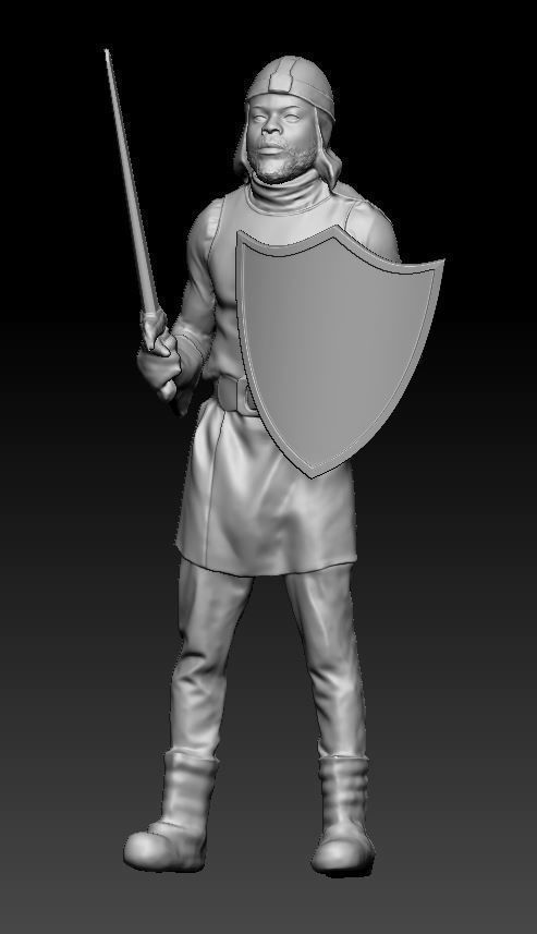 Photogrammetry Pawn 3D model_9