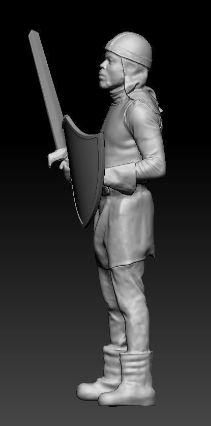 Photogrammetry Pawn 3D model_10