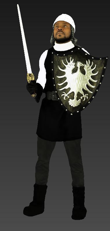 Photogrammetry Pawn 3D model_4